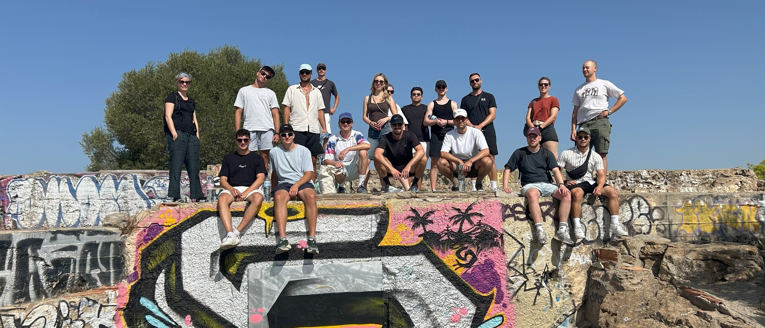 Bunkers del Carmel - Gruppenfoto