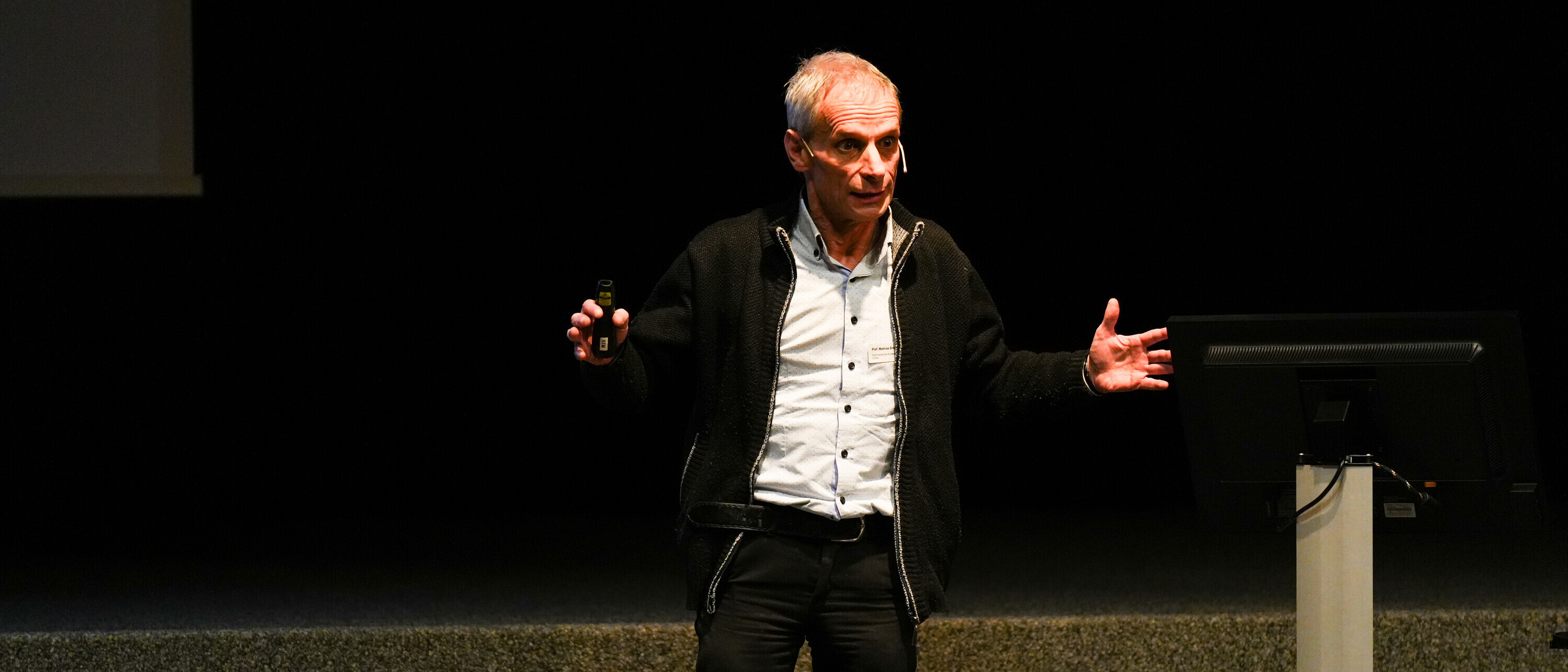 Prof. Dr. Mathias Binswanger an der 57. Innovationstagung.