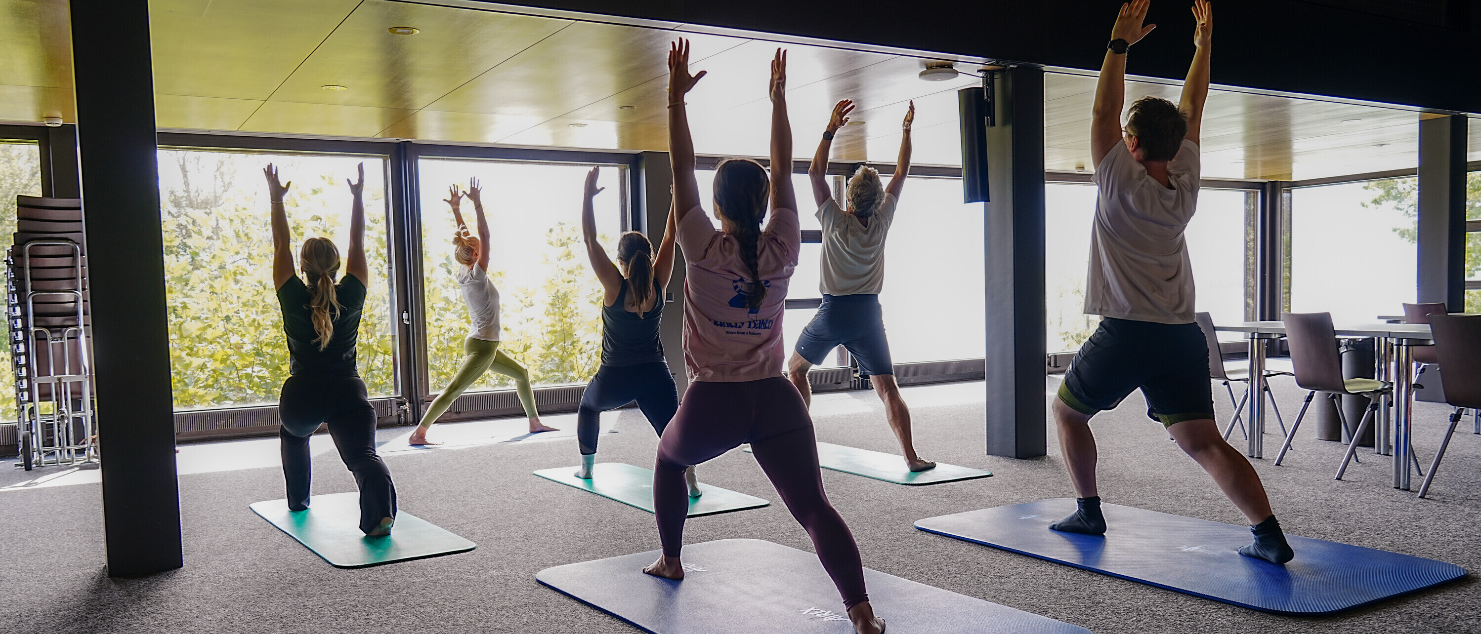 Krieger 1 im OST-Yoga in Rapperswil-Jona.