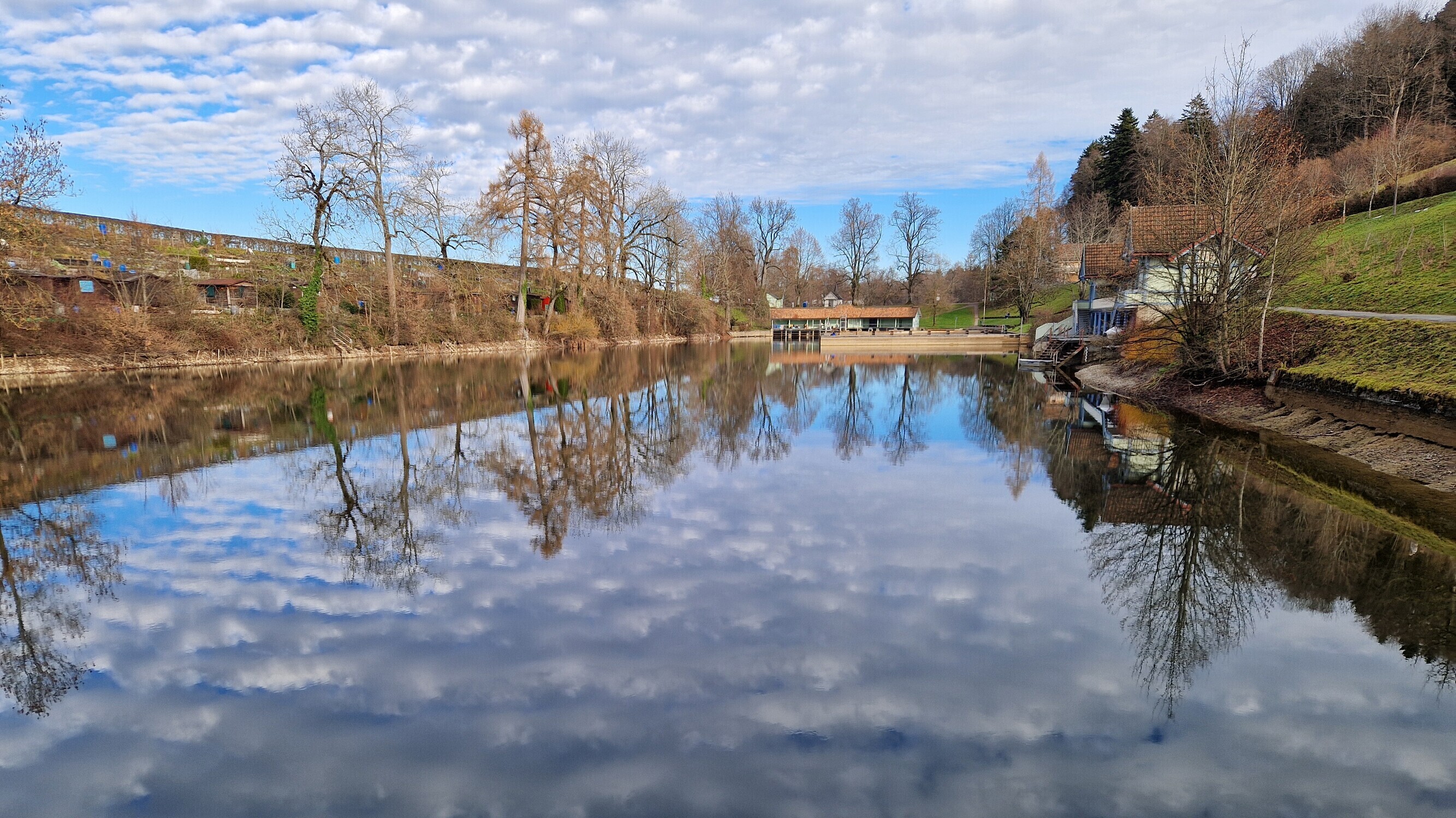 Winter Eisbaden in St.Gallen