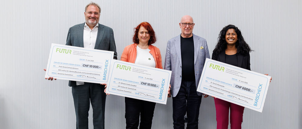 Die Gewinner-Teams der diesjährigen FUTUR-Auszeichnungen