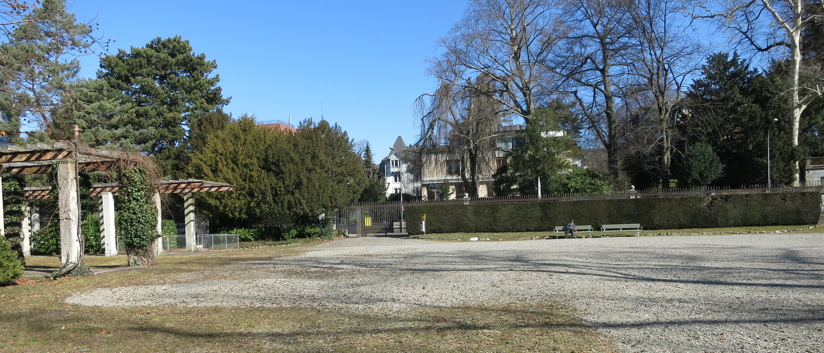 Seeburgpark Zürich Riesbach, Bild von Ortsbegehung