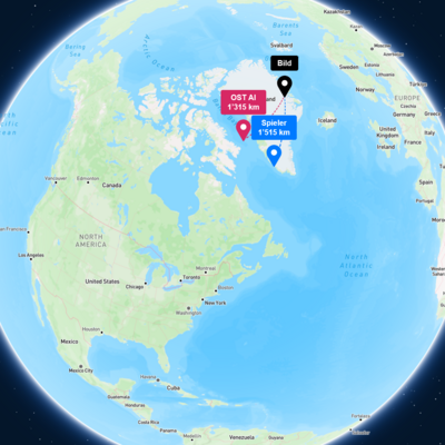 GeoGuesser: Gegen die KI antreten