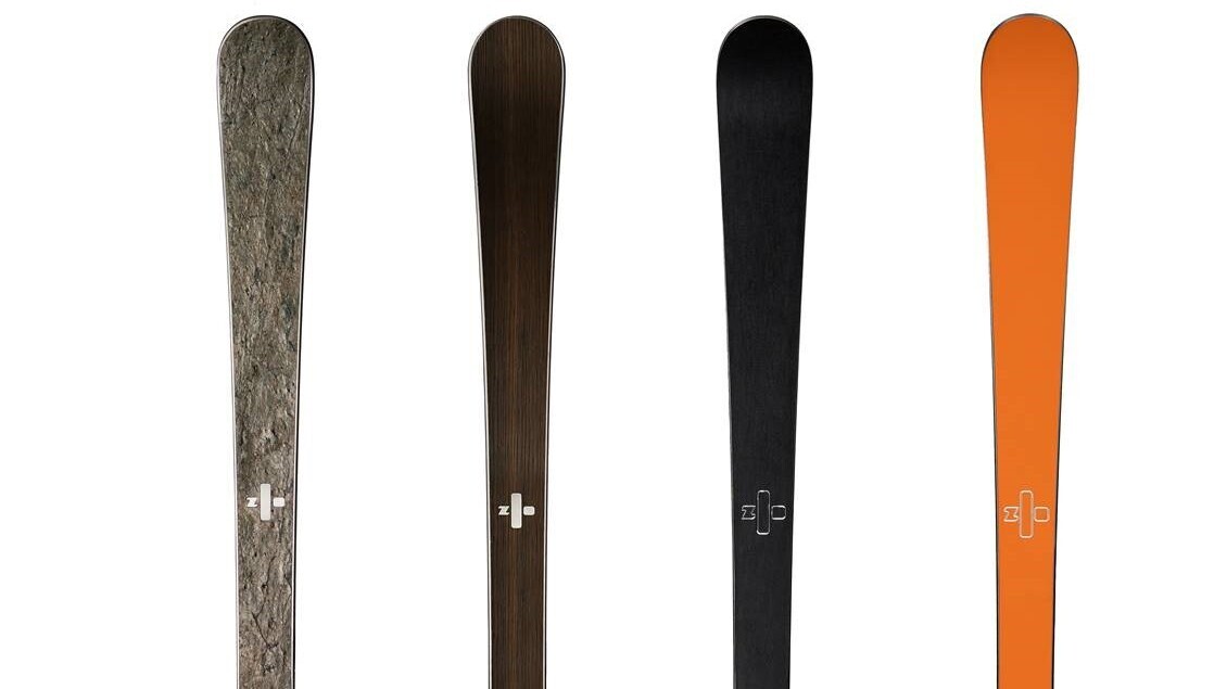 Palette verschiedener zai-Skis.