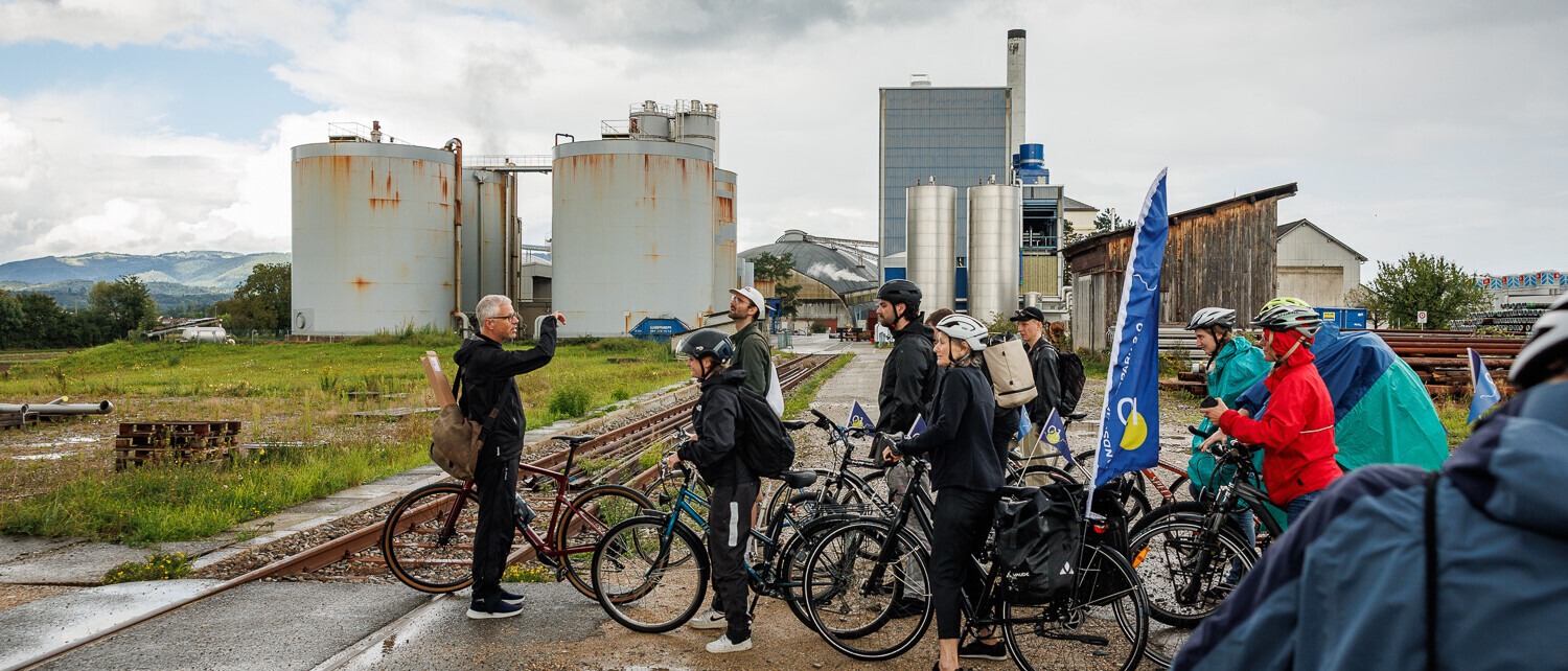 Raumerkundungen im Fokusgebiet «Landschaftspark 2.0», Kreislaufwirtschaft mit Salinen, Industriestandorten und nachhaltiger Kulturlandschaft.