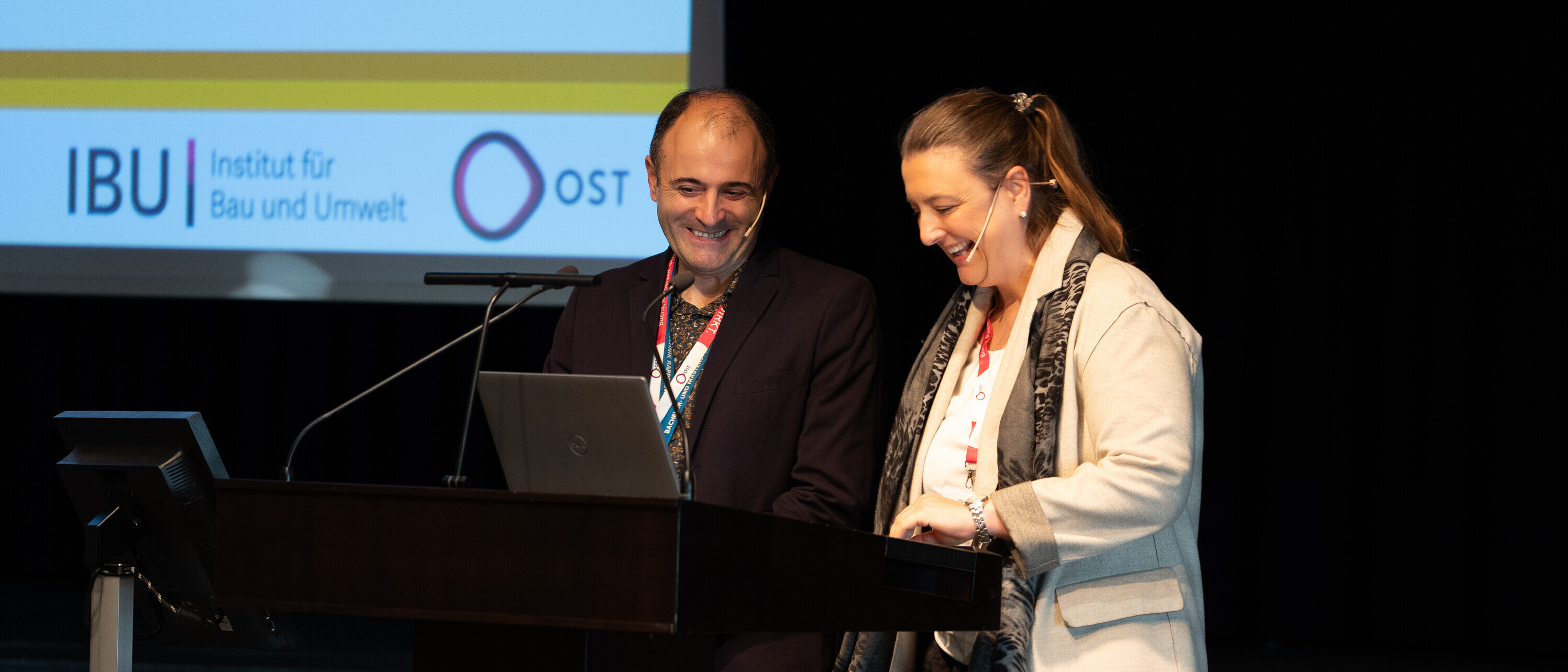 Initiierende des ECF: Prof. Dr. Ivan Markovic und Prof. Simone Stürwald (Foto: Sven Sari-Schnyder)