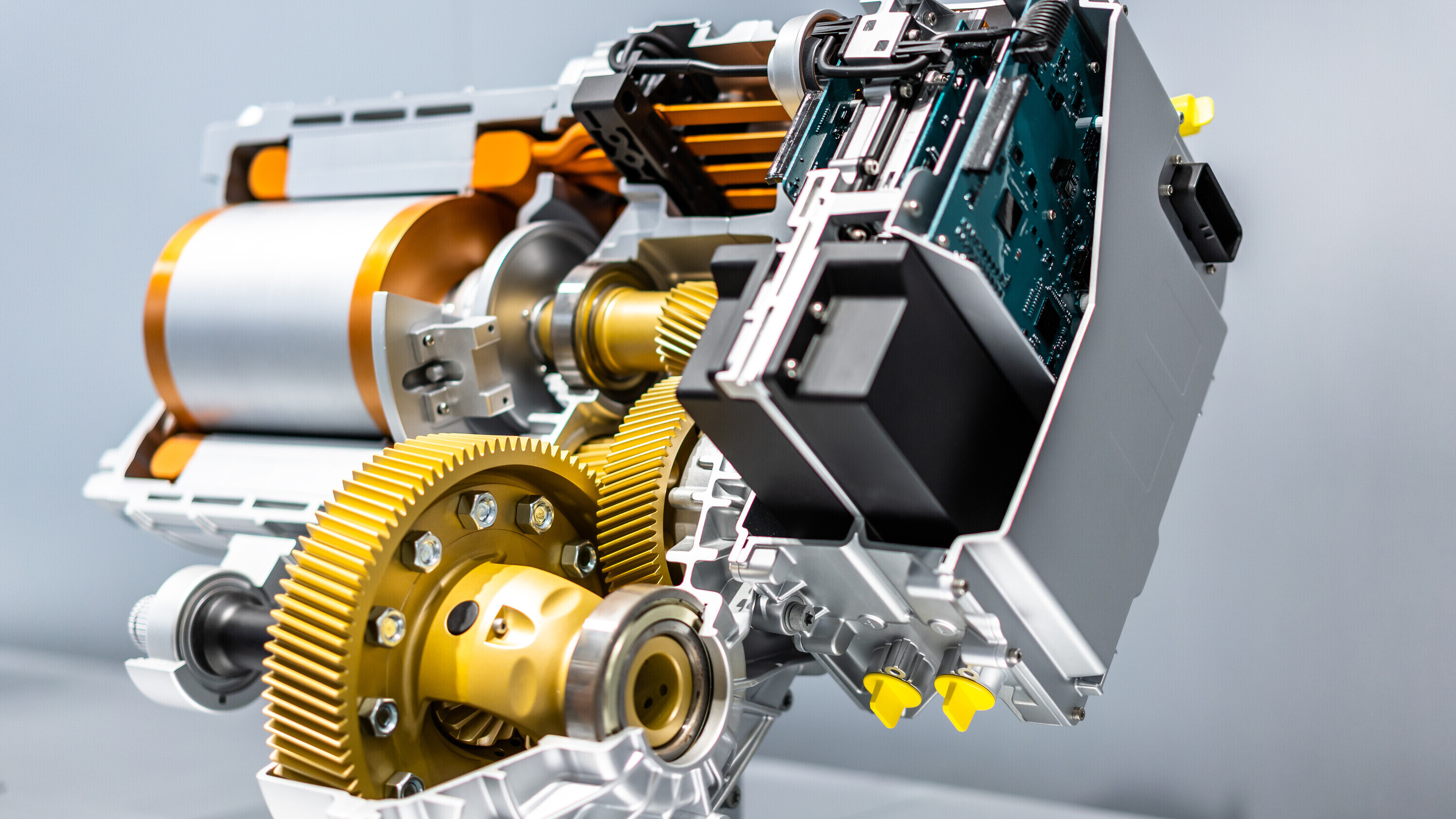 detail of engine Bauteil einer Anlage aus den Ingenieurswissenschaften.