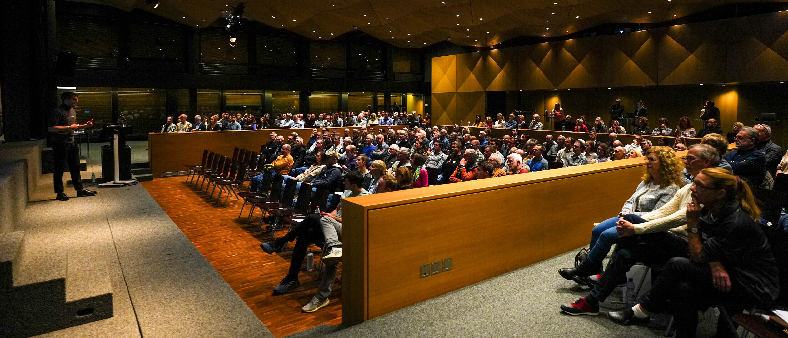 Simon Stocker, Forscher bei Avenir Suisse, an der 57. Innovationstagung.