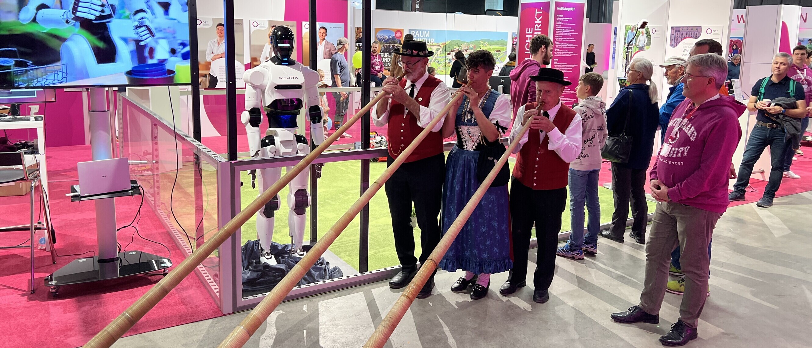 Tradition und moderne Technologien an der OLMA 2025.