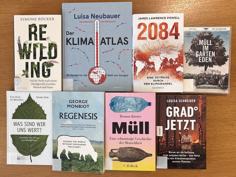 Literatur zu Nachhaltigkeit und Spannendes aus der Region