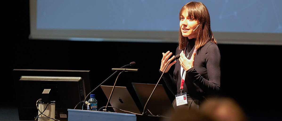 Rachel Donald, eine der bekanntesten Klima-Journalistinnen weltweit, diskutierte am Mittwochabend an der Ostschweizer Fachhochschule mit Schweizer Klima- und Nachhaltigkeits-Fachleuten