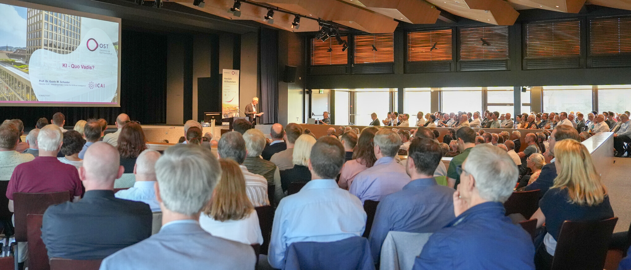 56. Innovationstagung der OST zum Thema «Künstliche Intelligenz im Alltag».