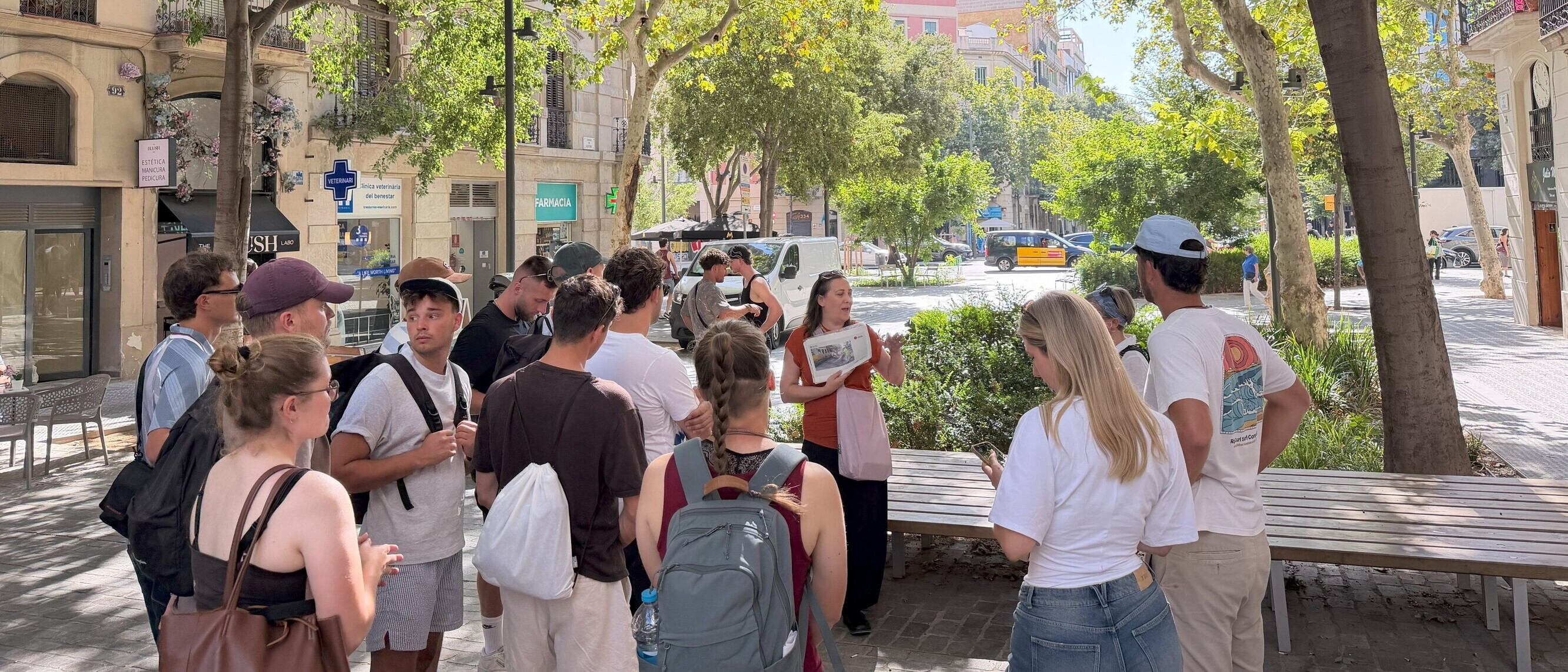 Barcelona Green Axes - Girona Street - Superblocks Programme