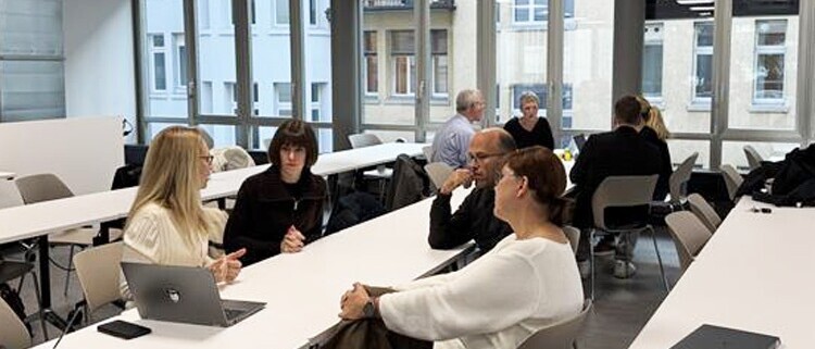 research group discussion