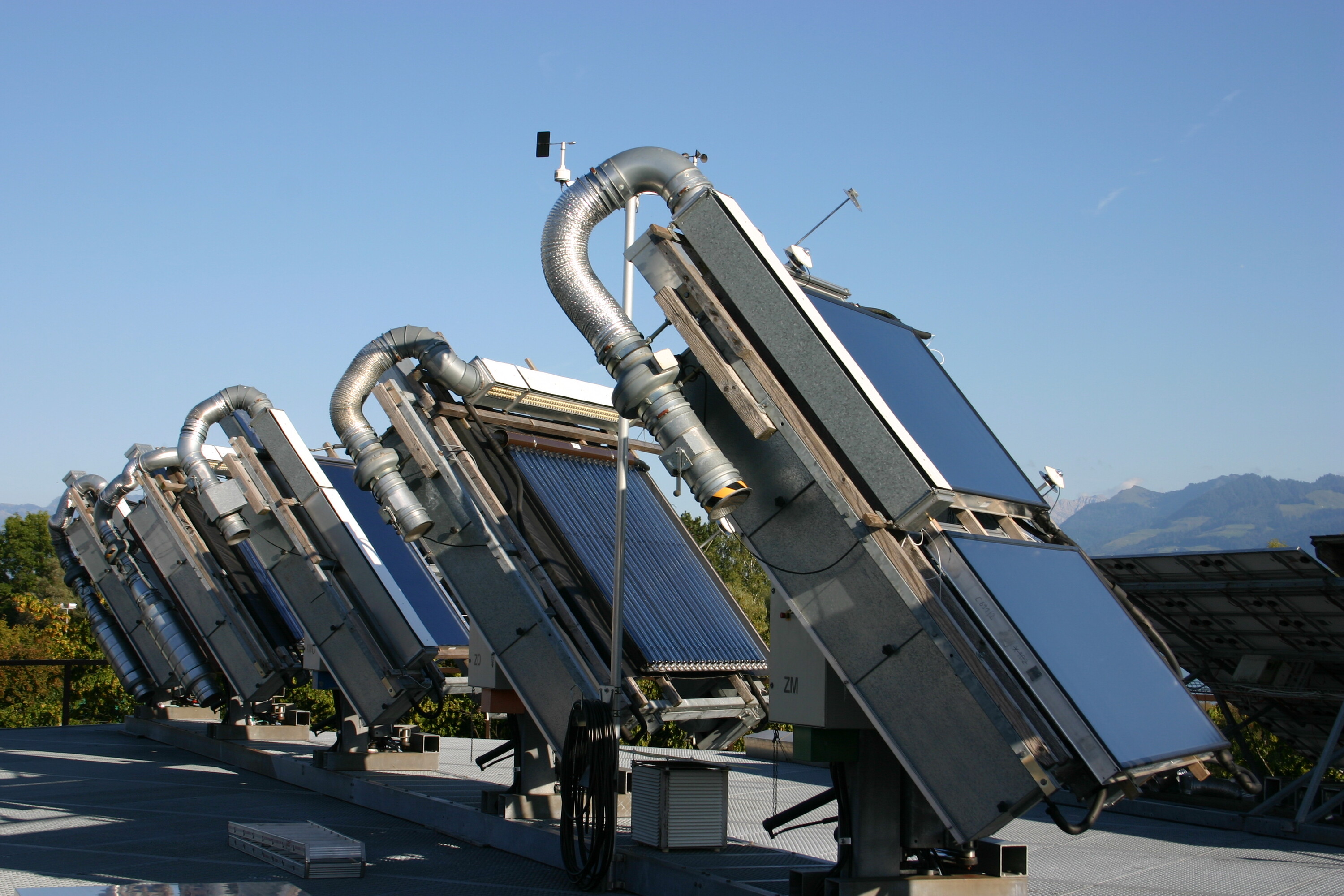 SPF Testing Kollektoren Solartracker
