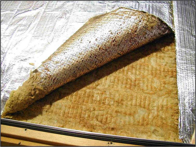 SPF Testing Thermal insulation Outgassing Example 1