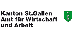Logo Amt für Wirtschaft und Arbeit St.Gallen