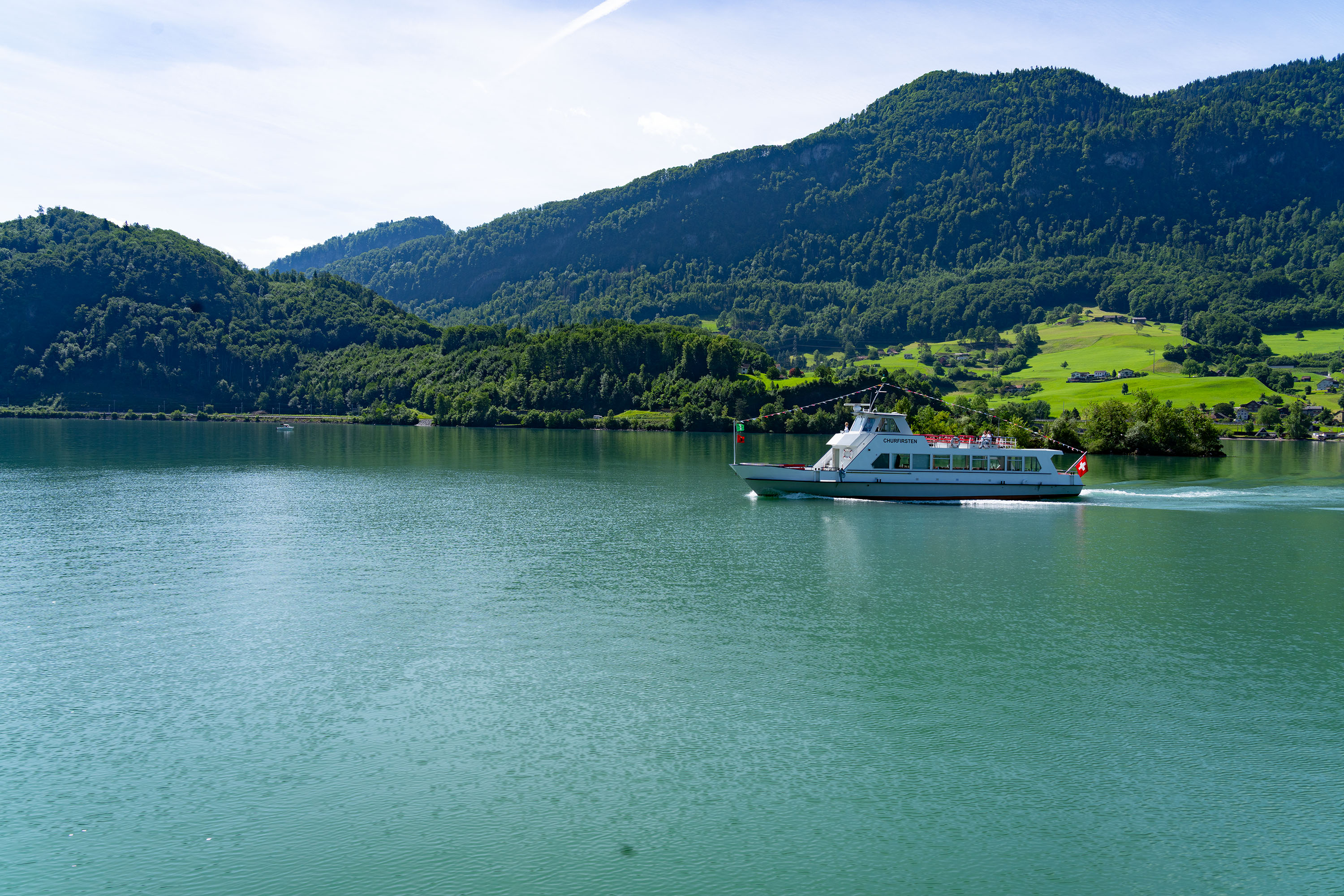 Schiff auf Walensee