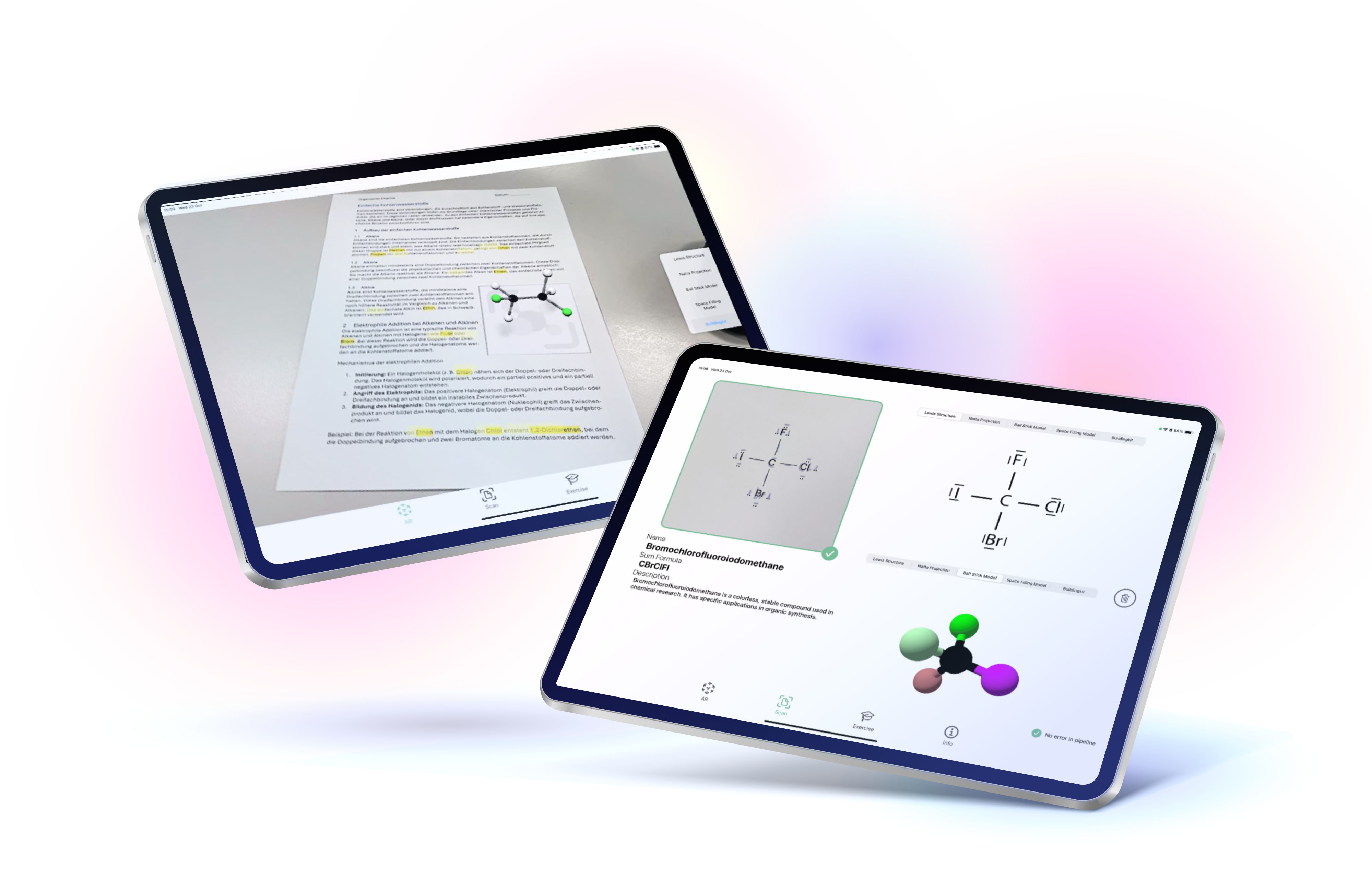 ChemStrucLearn heisst die neue App, welche das Fach den Schülern und Lehrern einfacher machen soll.